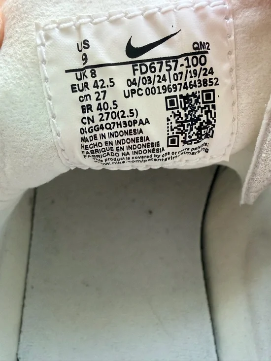 Nike SB Zoom Janoski OG+ Summit White/Black Men's Size 9 - Picture 6 of 7